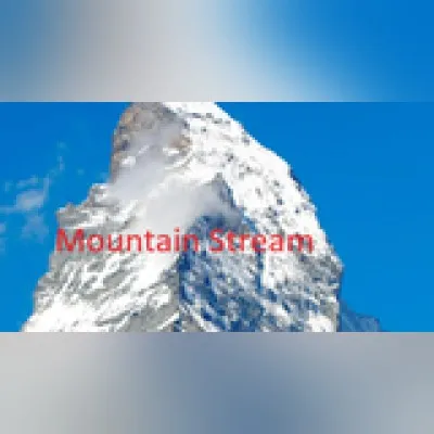 Live streaming Mountain Stream