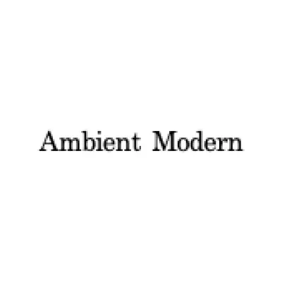 Live streaming Ambient Modern