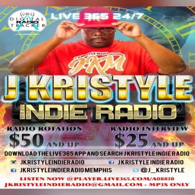 Live streaming J Kristyle Indie Radio