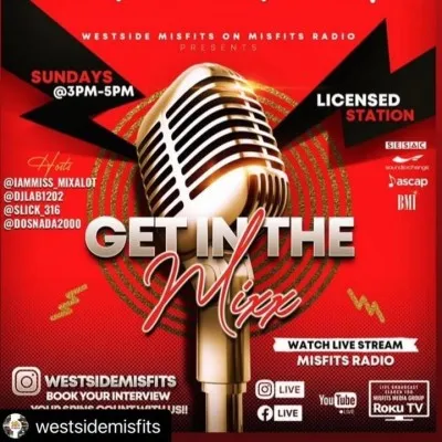 Live streaming Misfits Radio