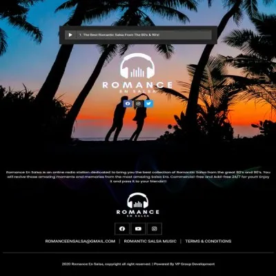 Live streaming Romance en Salsa