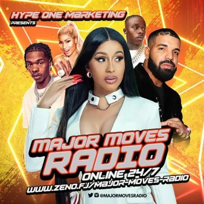 Live streaming Major Moves Radio